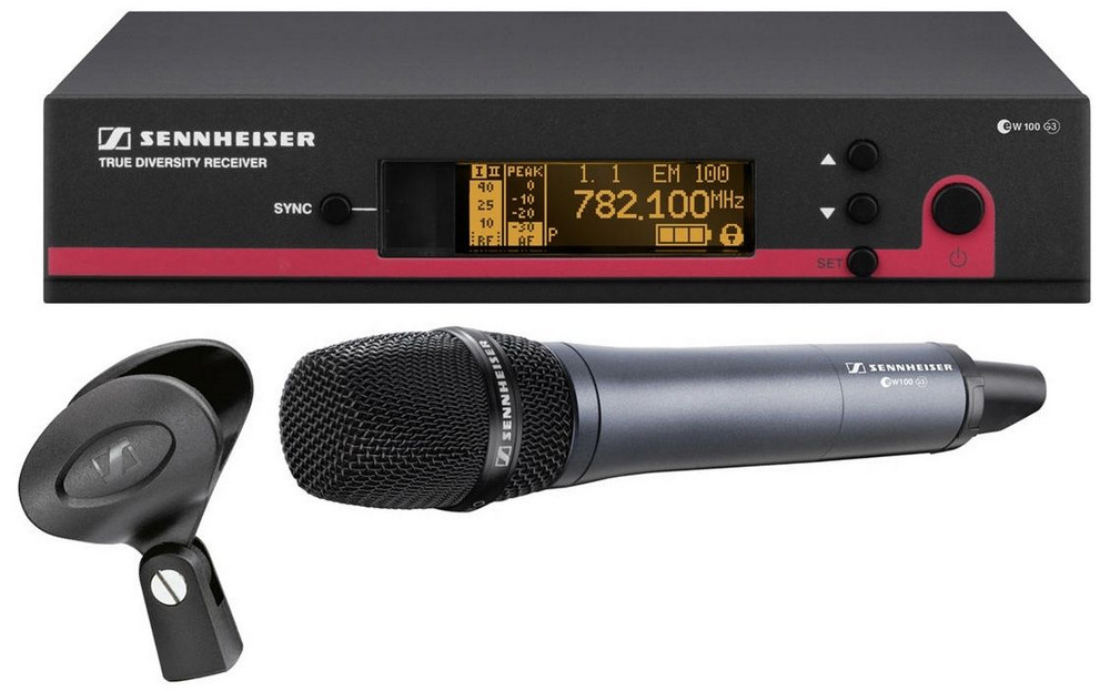 Noleggio Radiomicrofono gelato professionale Sennheiser 780 MHZ a Milano